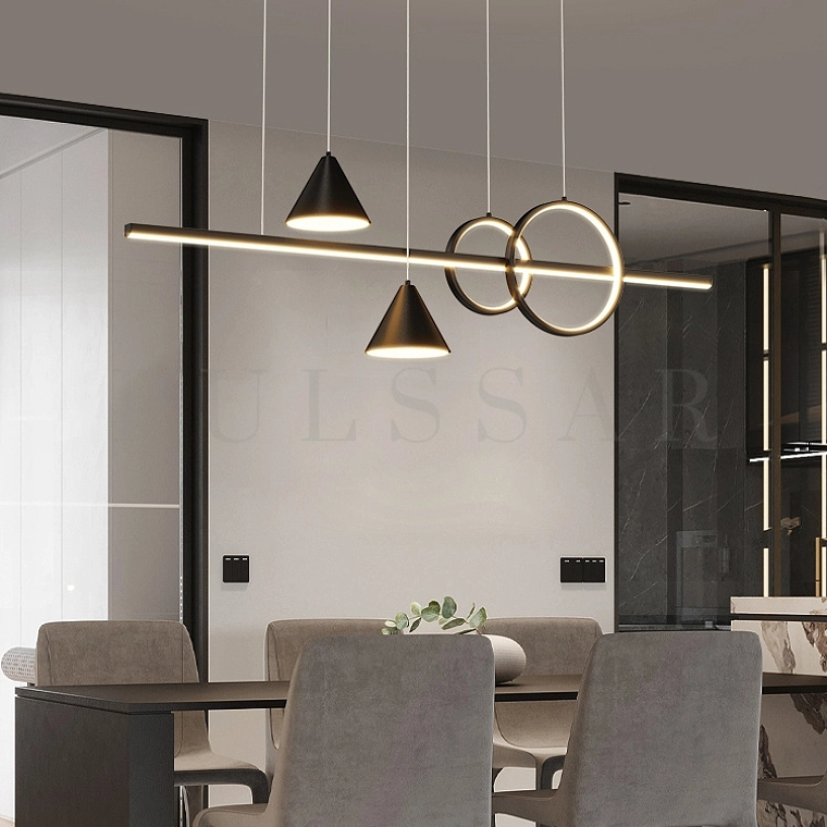 Реечная люстра GISBERT LONG