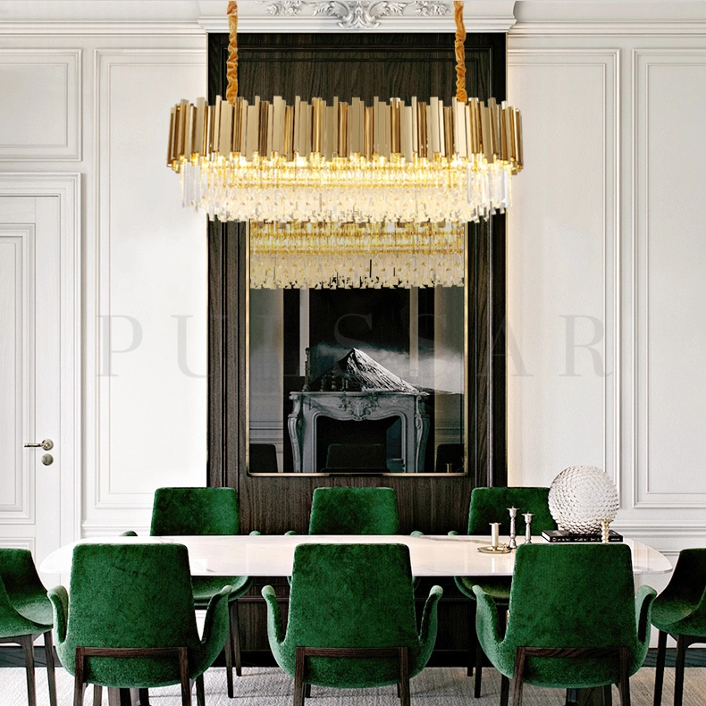 Реечная люстра GENEVA LONG