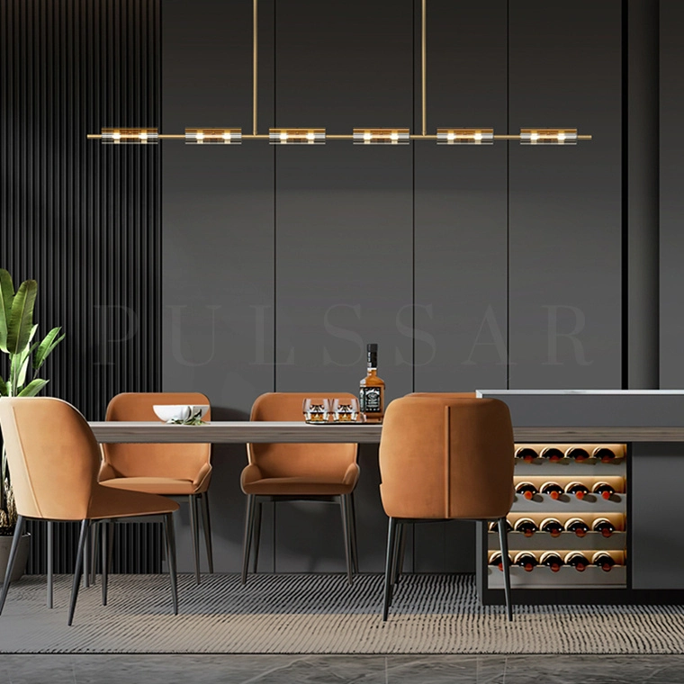 Реечная люстра LUCINA B LONG