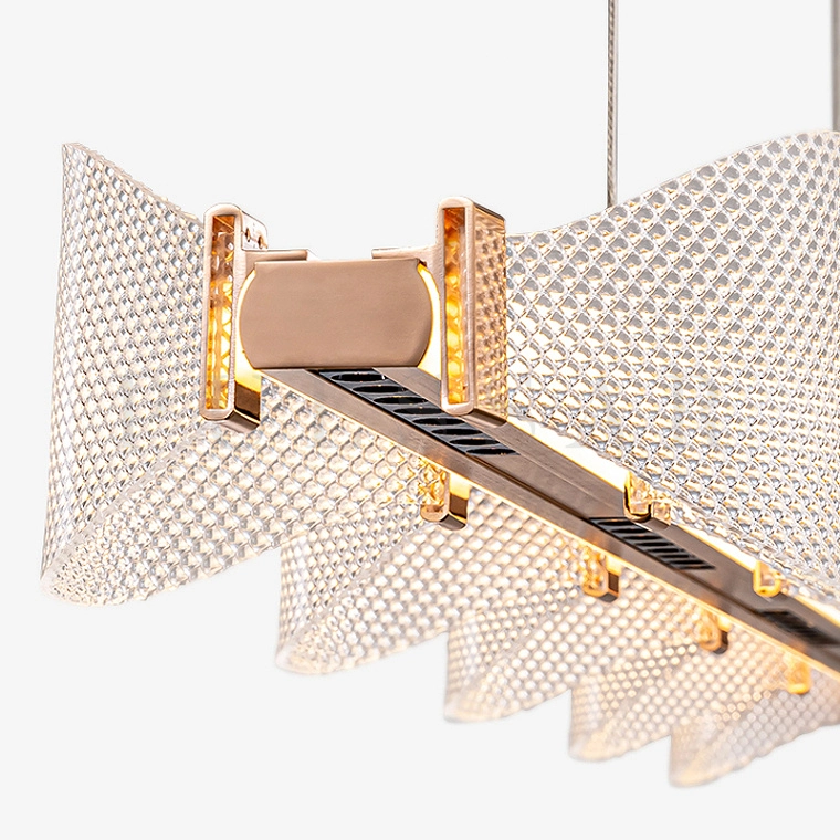 Реечная люстра BERTINA LONG