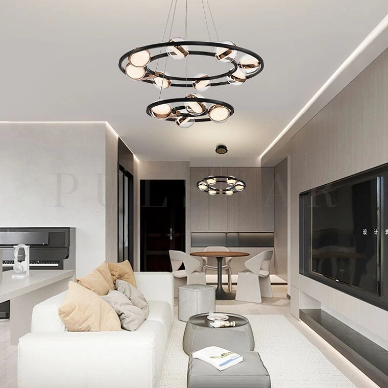 Кольцевая люстра SATURNA CH