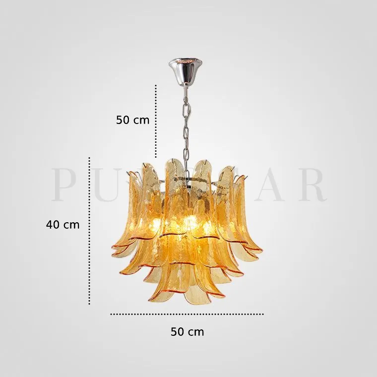 Подвесная люстра LOBBY AMBER