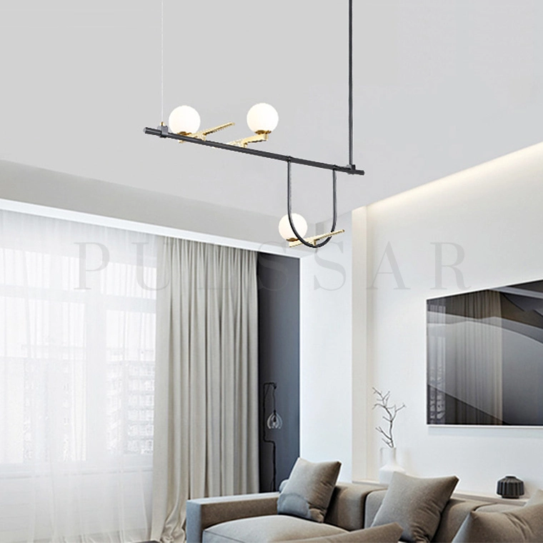 Реечная люстра BIRD LINE