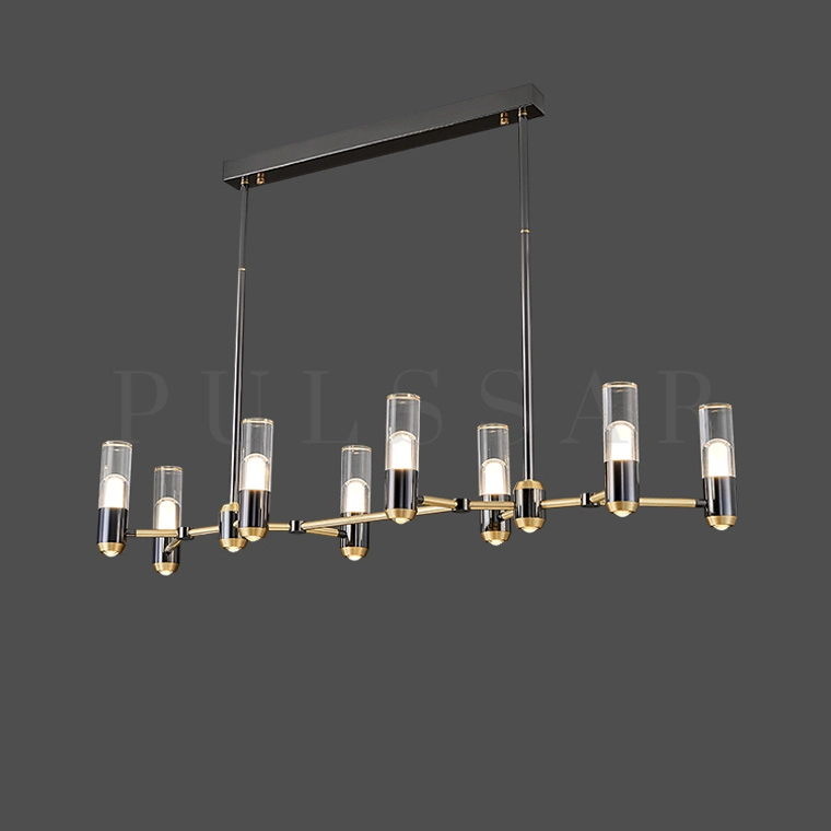 Реечная люстра BIRGEL LONG