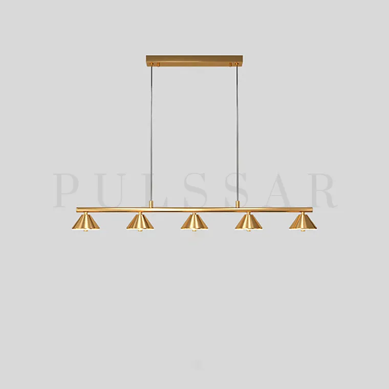 Реечная люстра GENRE LONG