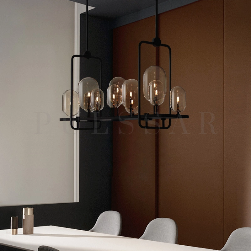 Реечная люстра CANDLE 2