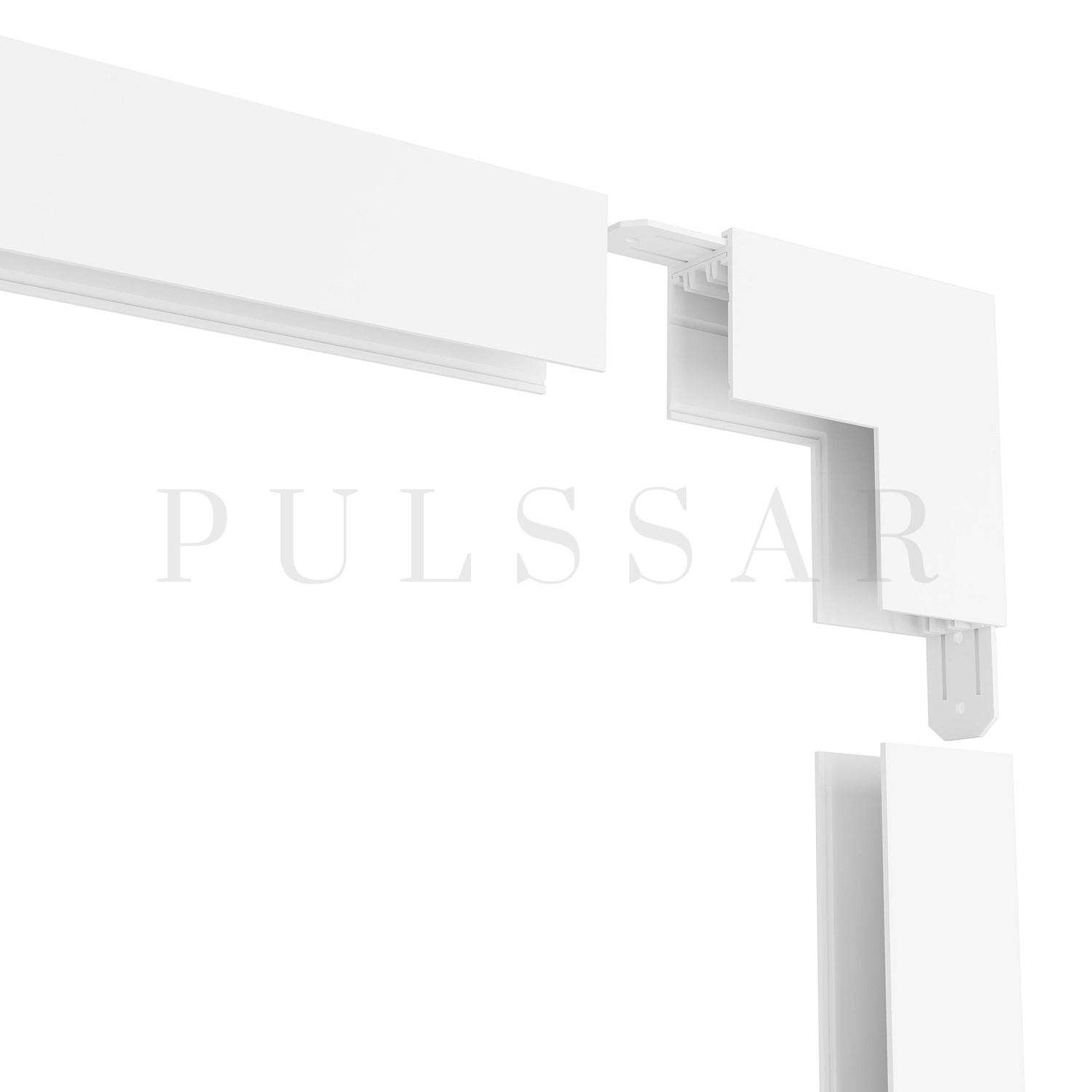 Угол стена-потолок накладной Denkirs TR2108-WH