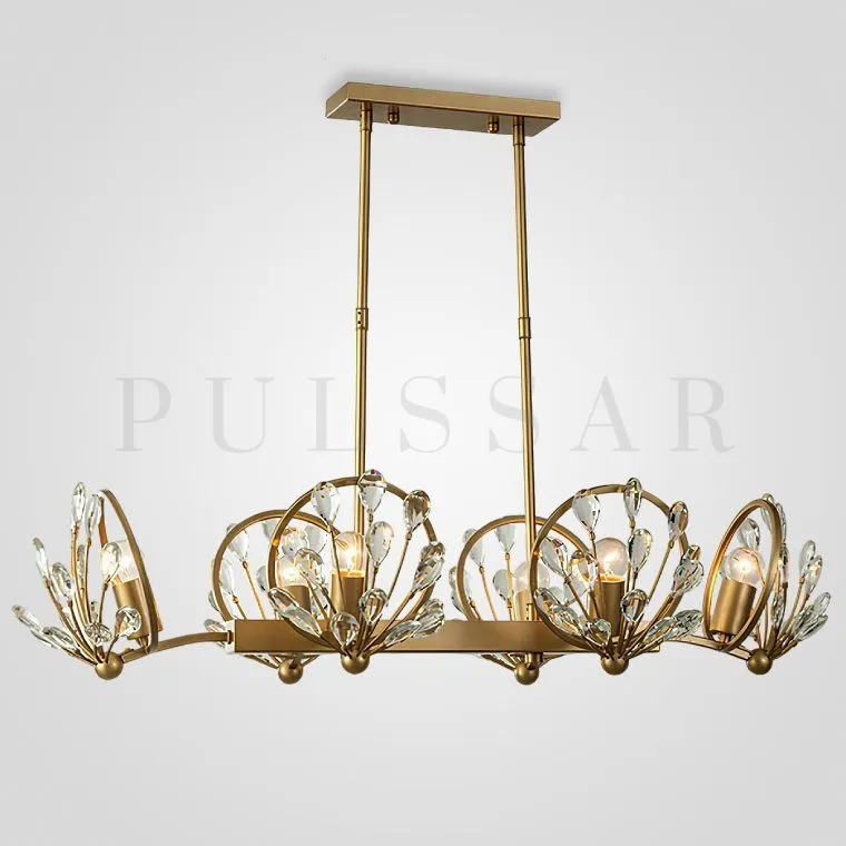 Реечная люстра MELISSA LONG