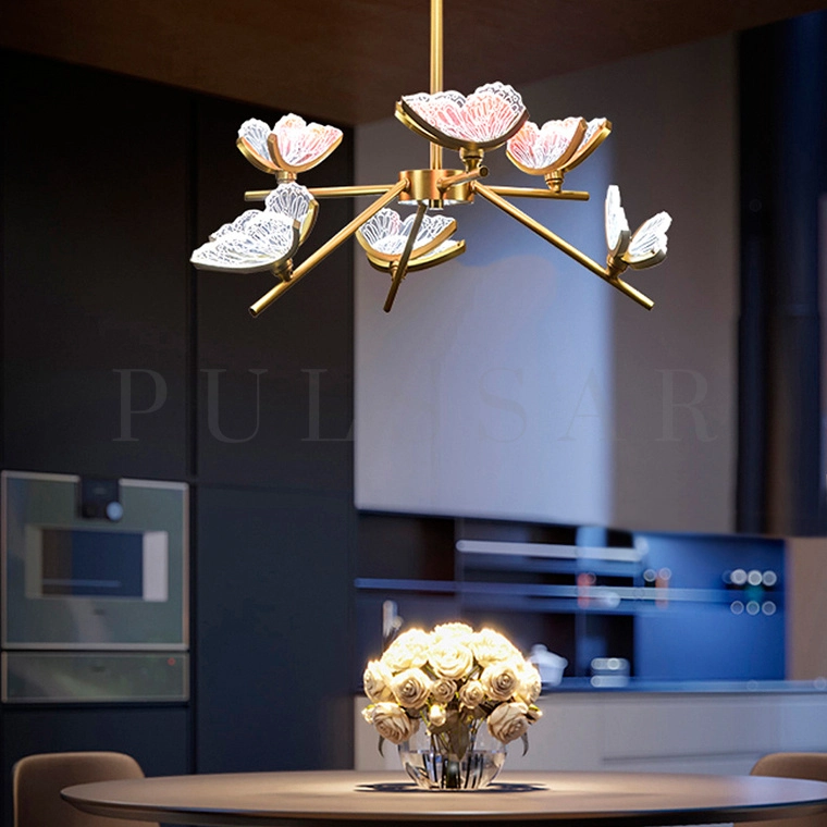 Подвесная люстра PAPILLON ROSA