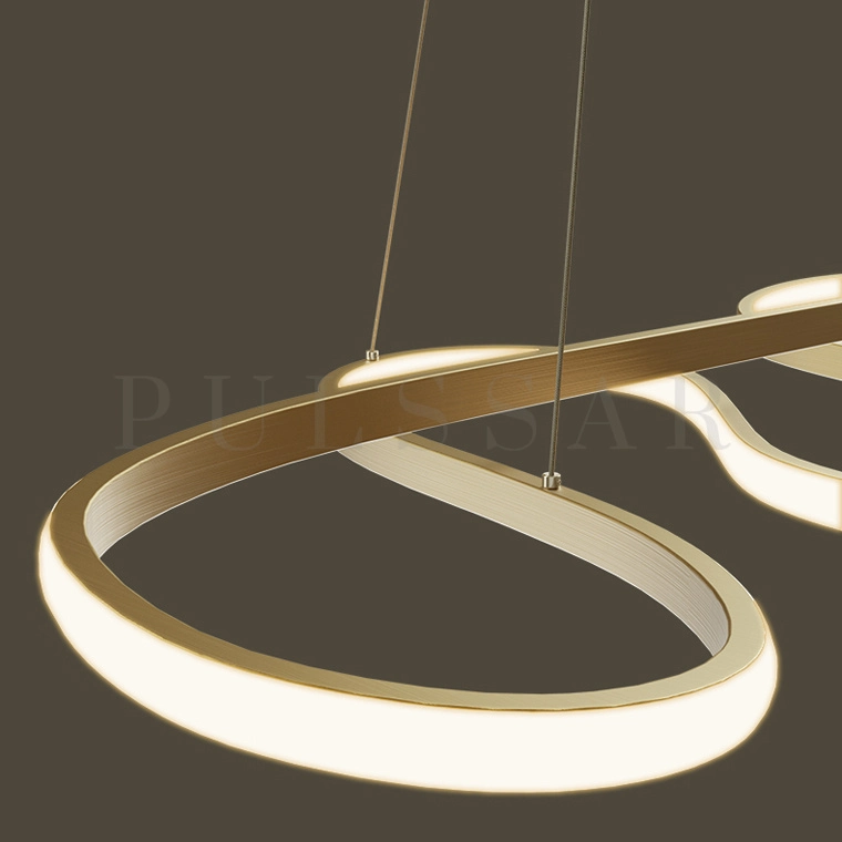 Реечная люстра VIALE