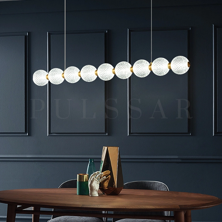 Реечная люстра CARA LONG