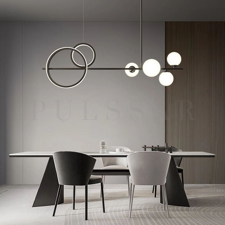 Реечная люстра DOVER