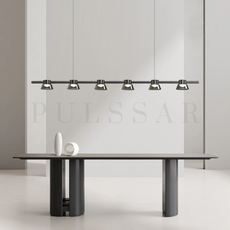 Реечная люстра HILDFRID L