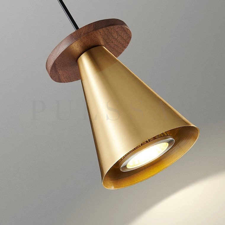 Подвесной светильник PIET CONE WOOD