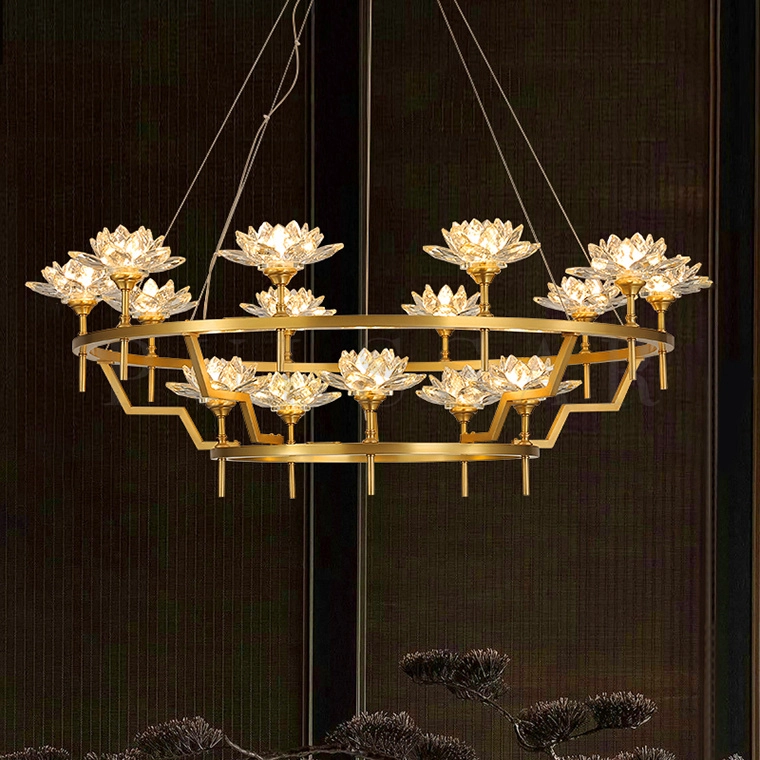 Кольцевая люстра LOTOS