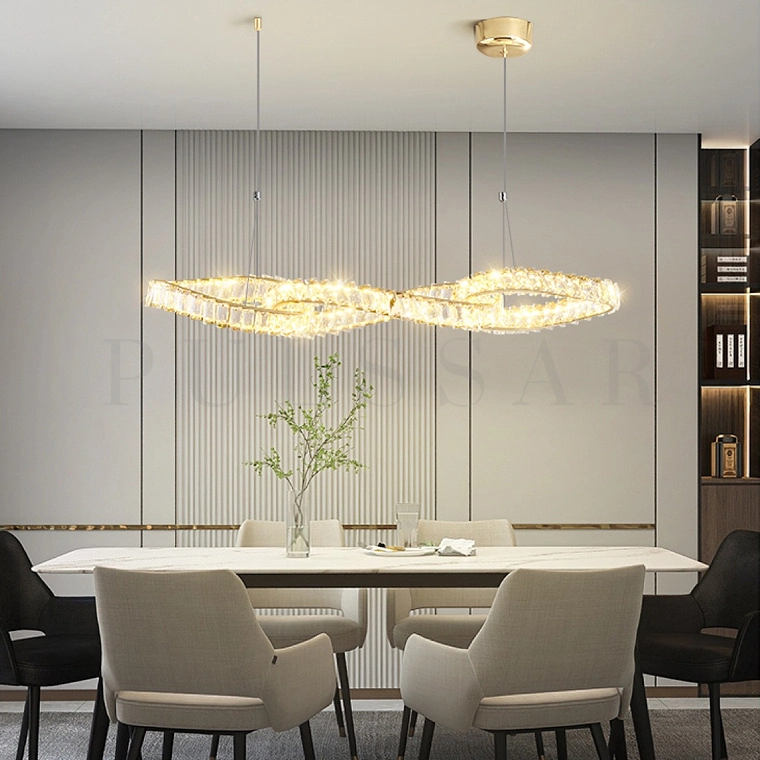 Реечная люстра BERTOLDA D LONG