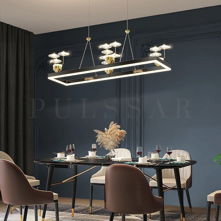 Реечная люстра DOVRA LONG