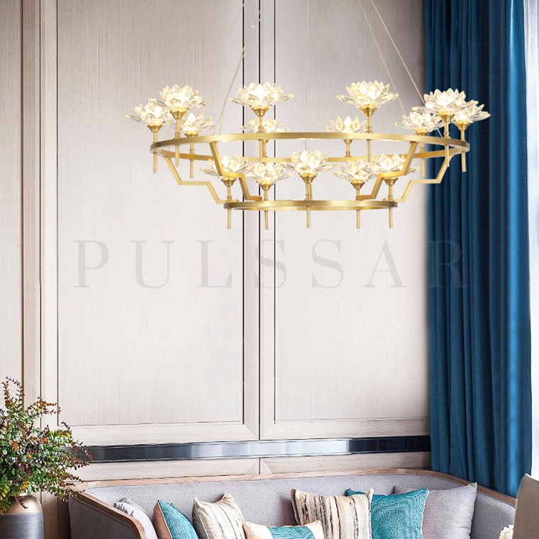 Кольцевая люстра LOTOS