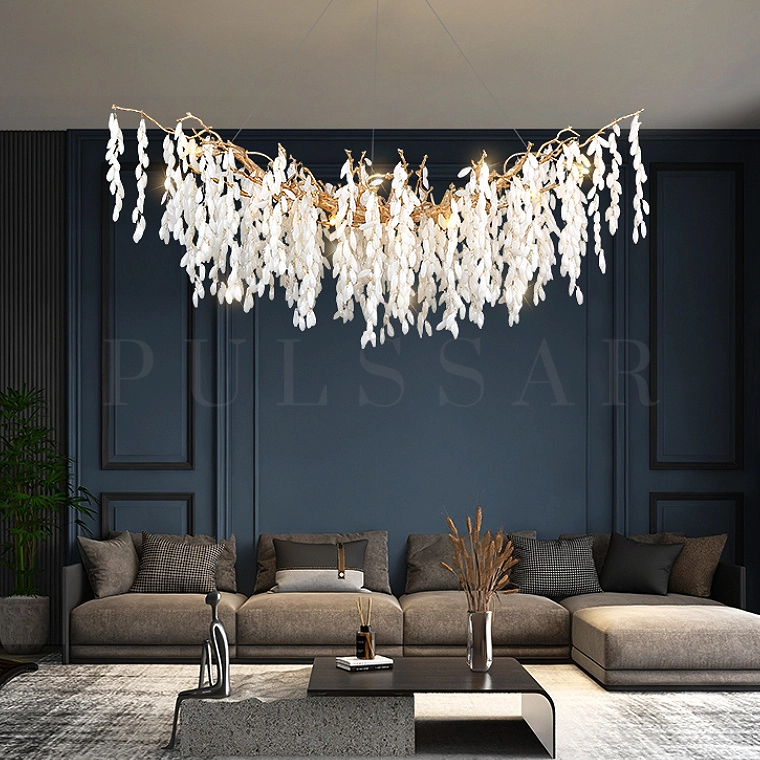 Реечная люстра FLORIAN L