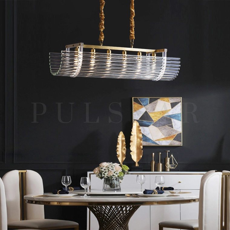 Реечная люстра TARIS
