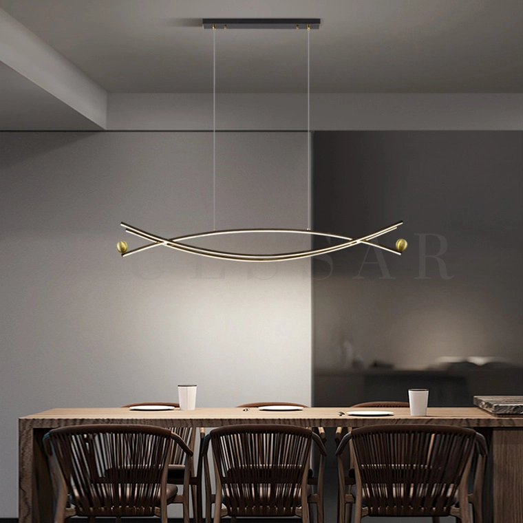 Реечная люстра VALSE