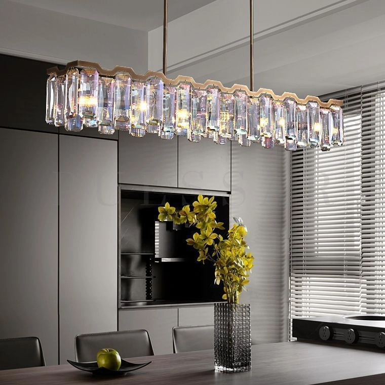 Реечная люстра DORIS LONG