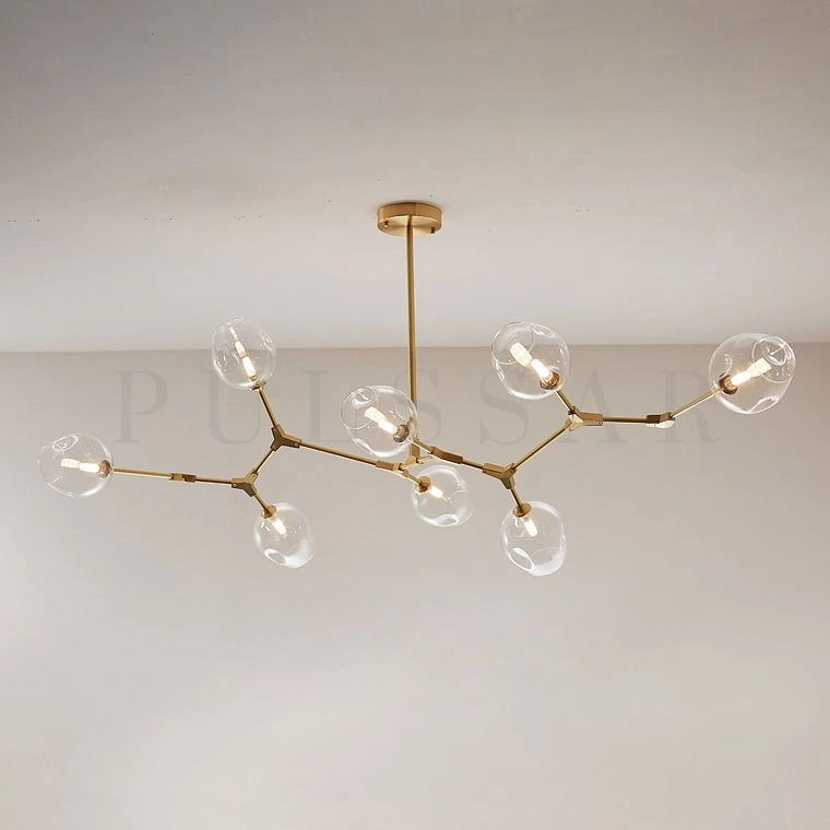 Подвесная люстра ADEL BRASS