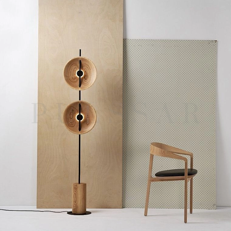 Торшер DELANO WOOD FL