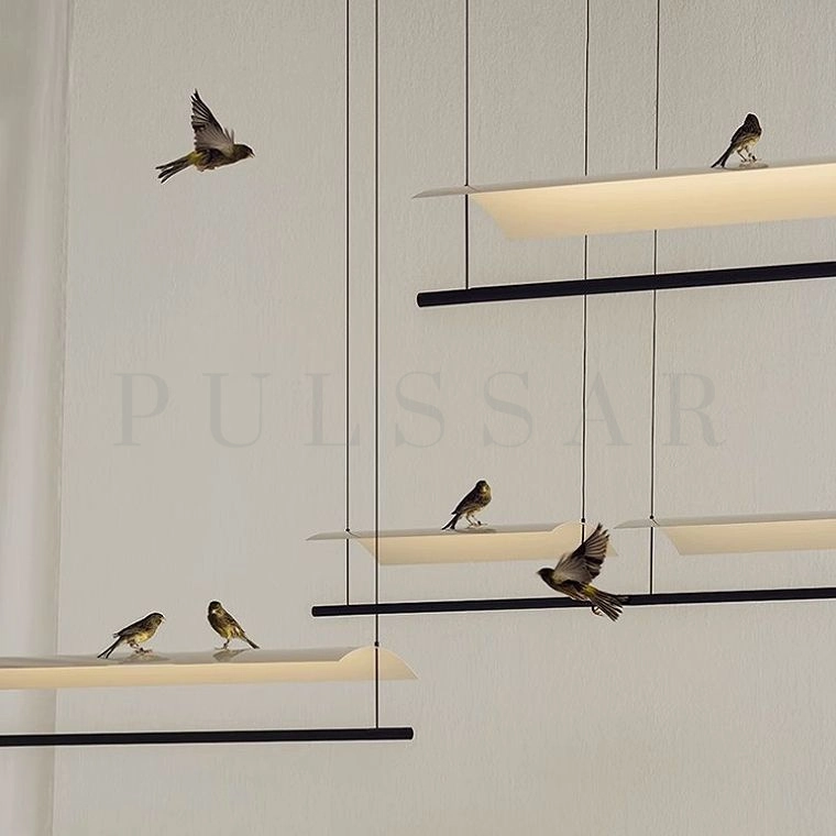 Реечная люстра GARTH