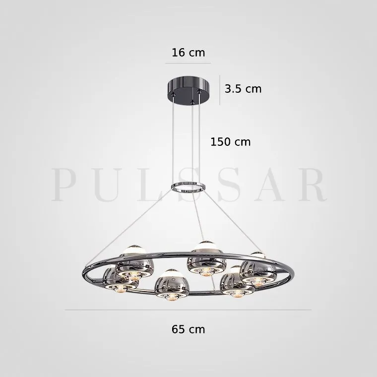 Кольцевая люстра PERLANERA