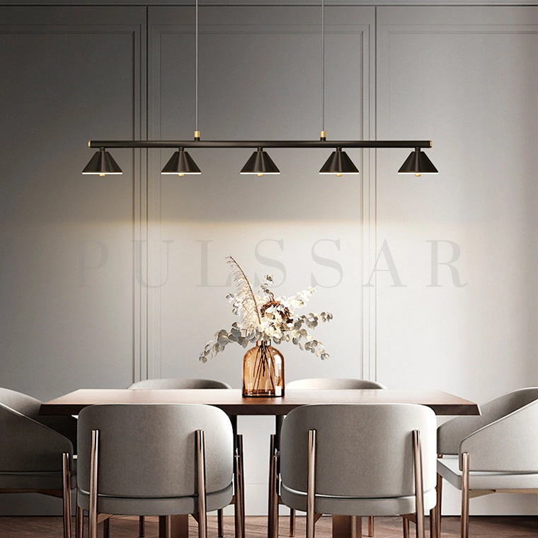 Реечная люстра GENRE LONG