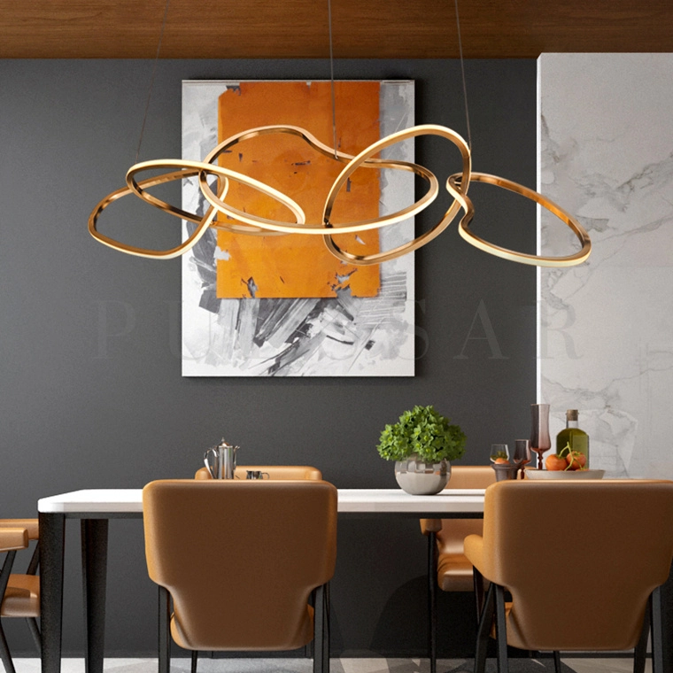 Реечная люстра LYCAN