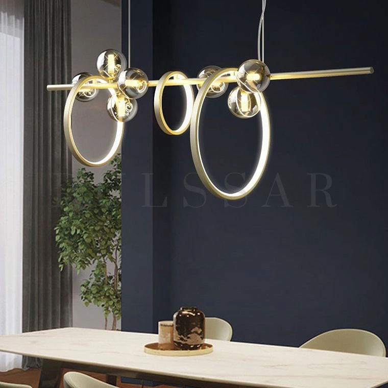 Реечная люстра NILMA