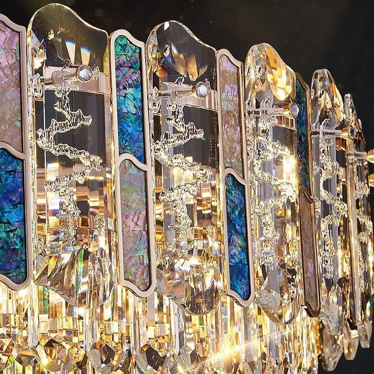 Реечная люстра IDERT LONG