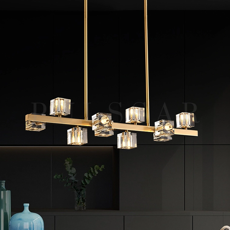 Реечная люстра DORA LONG