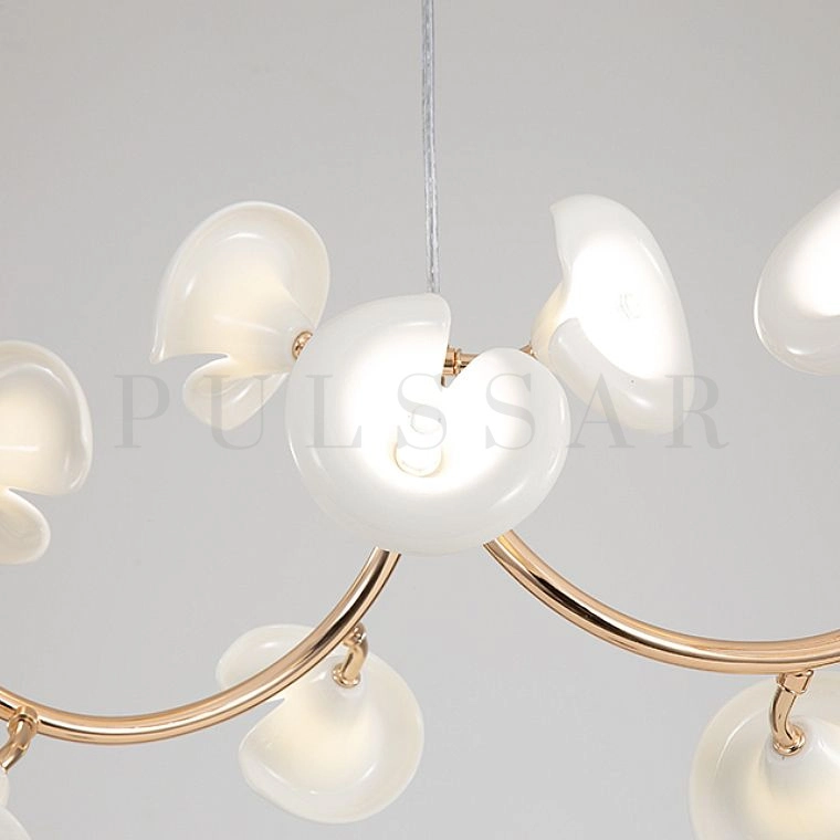 Реечная люстра JULY TURN LONG